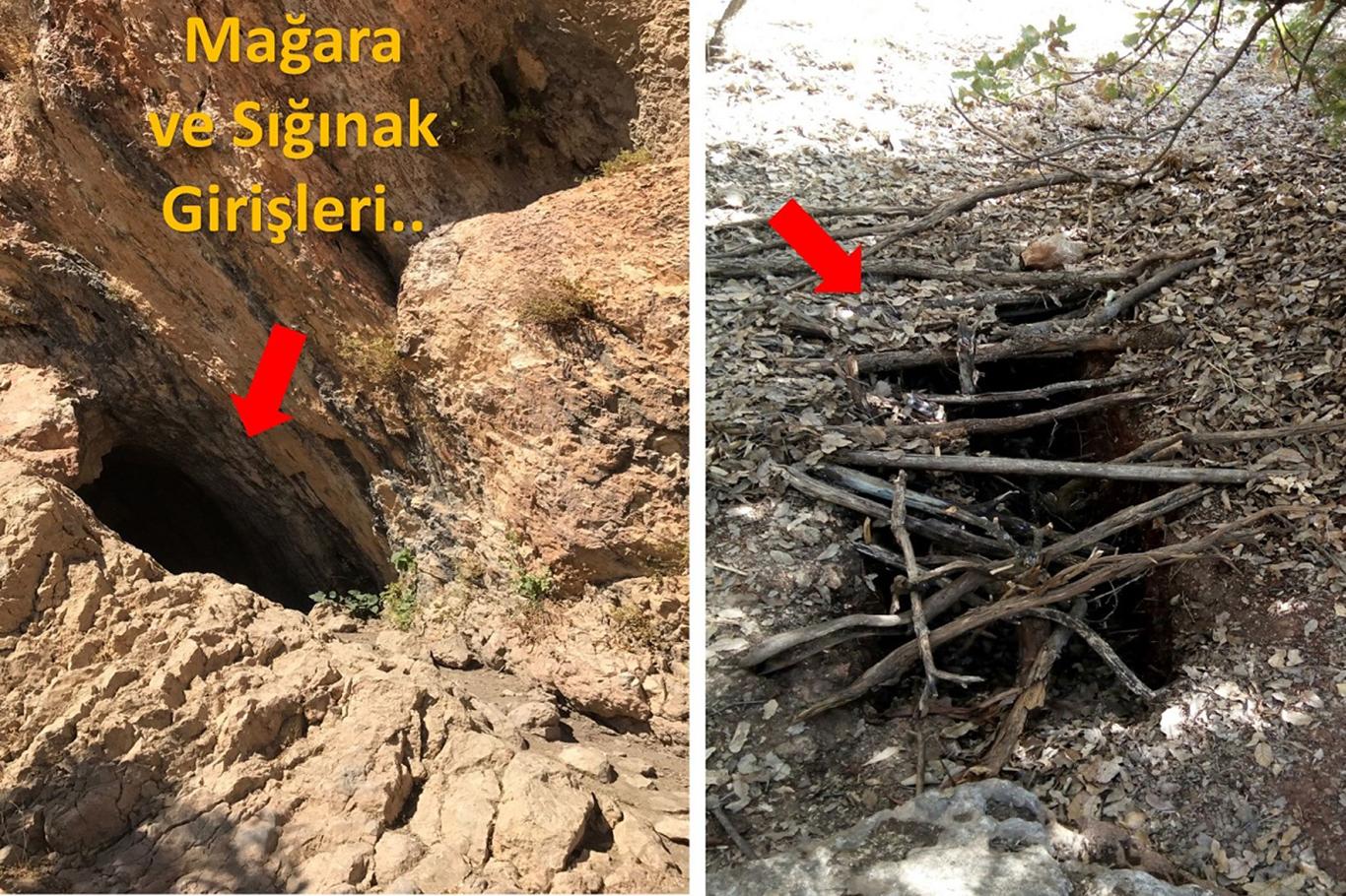 PKK tarafından kullanılan 4 mağara kullanılamaz hale getirildi